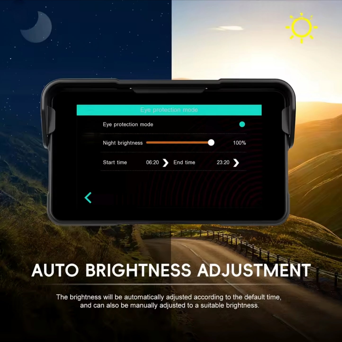 CAMECHO Navigatore Wireless Moto